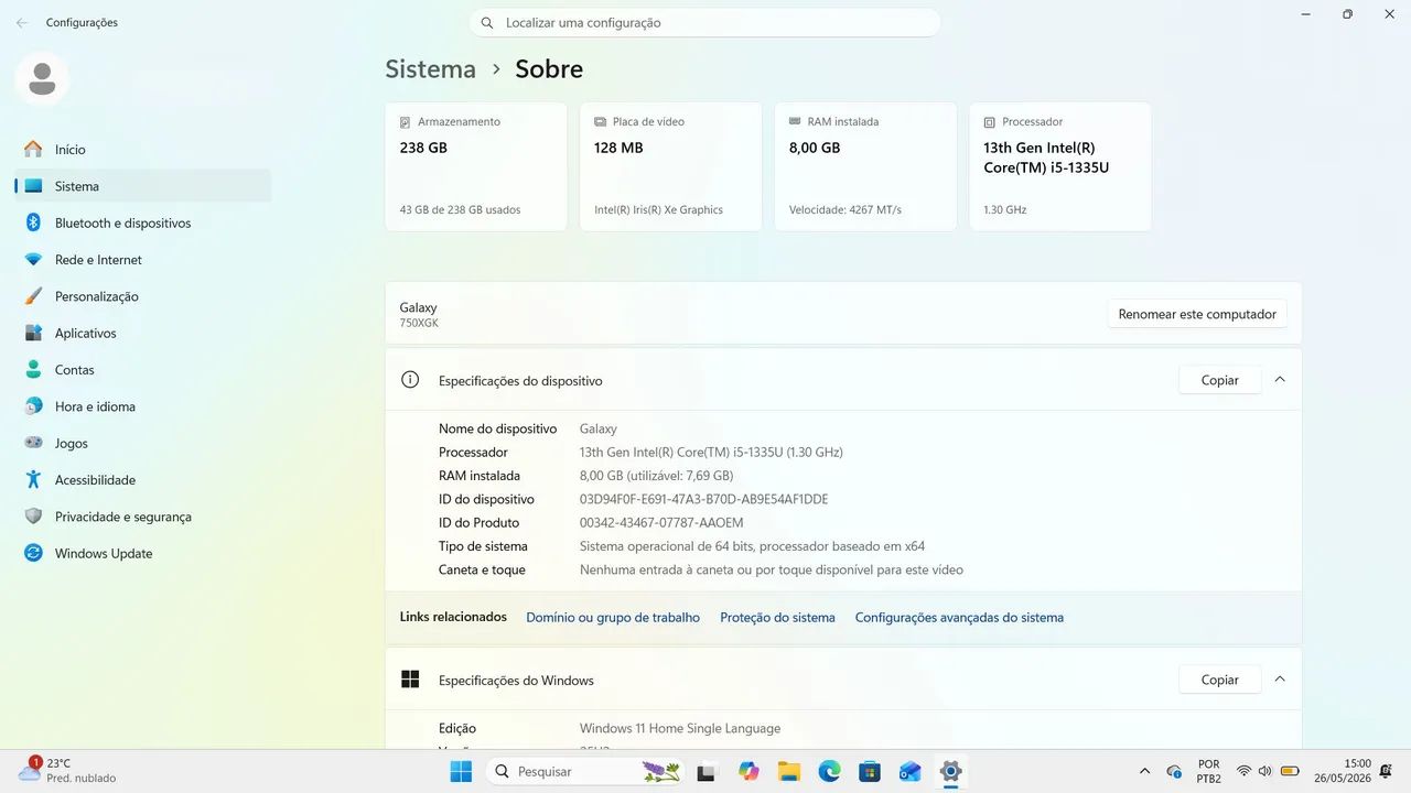 Notebook Samsung Galaxy book 4  - Foto 5