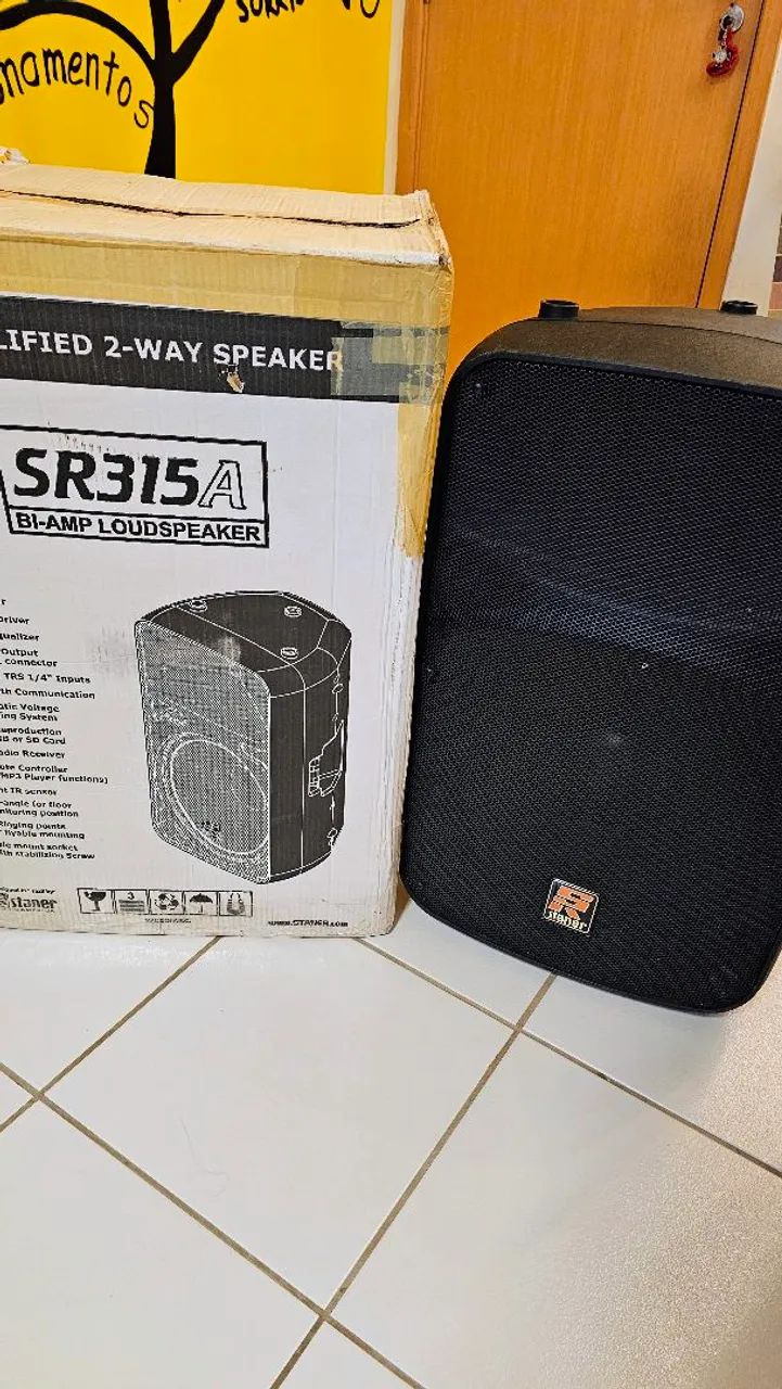 Caixa de som acústica Staner SR315A - Foto 5