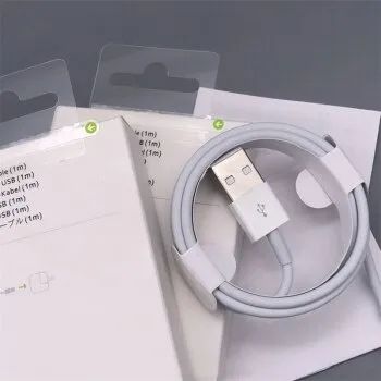 Cabo de iPhone da Apple USB Lightning Novo (Lacrado) - Foto 3