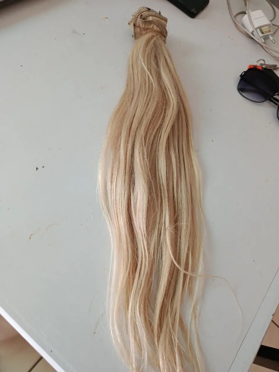 Cabelo brasileiro 55 cm 140g - Foto 2
