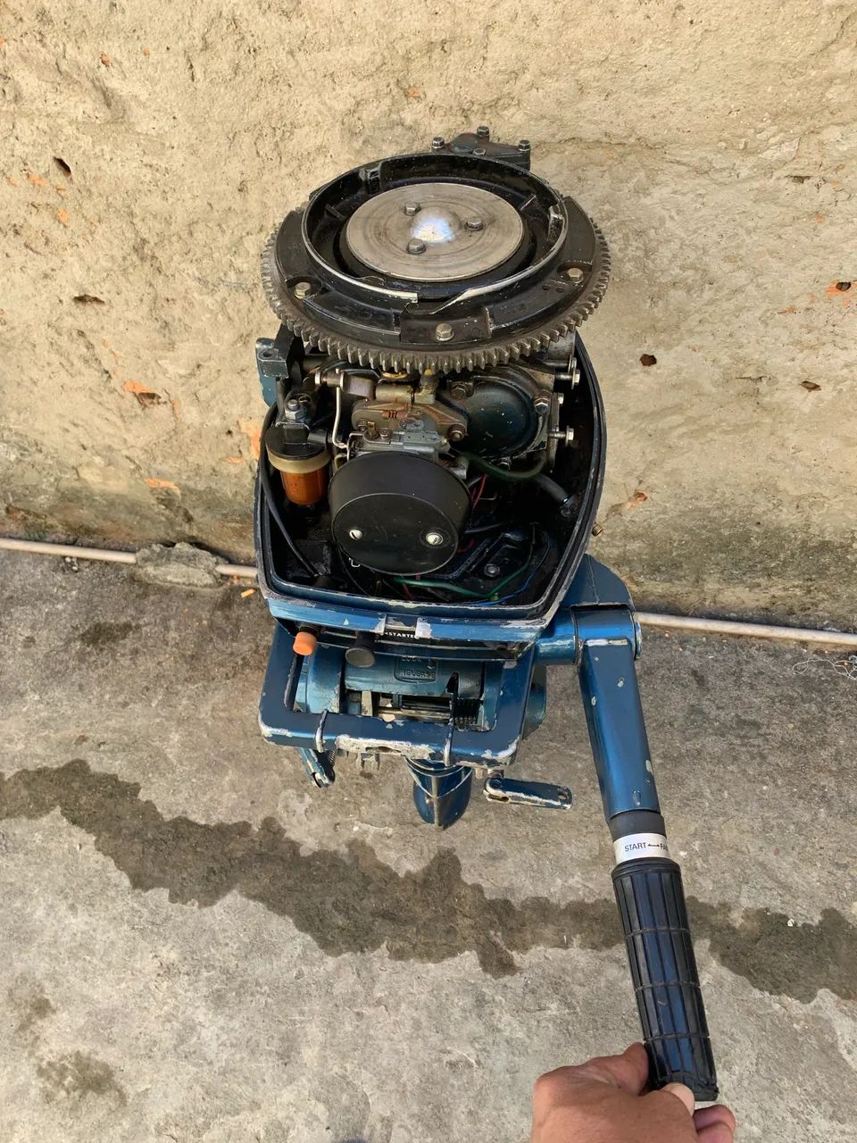 Motor yamaha 25 hp 2 tempos  - Foto 4