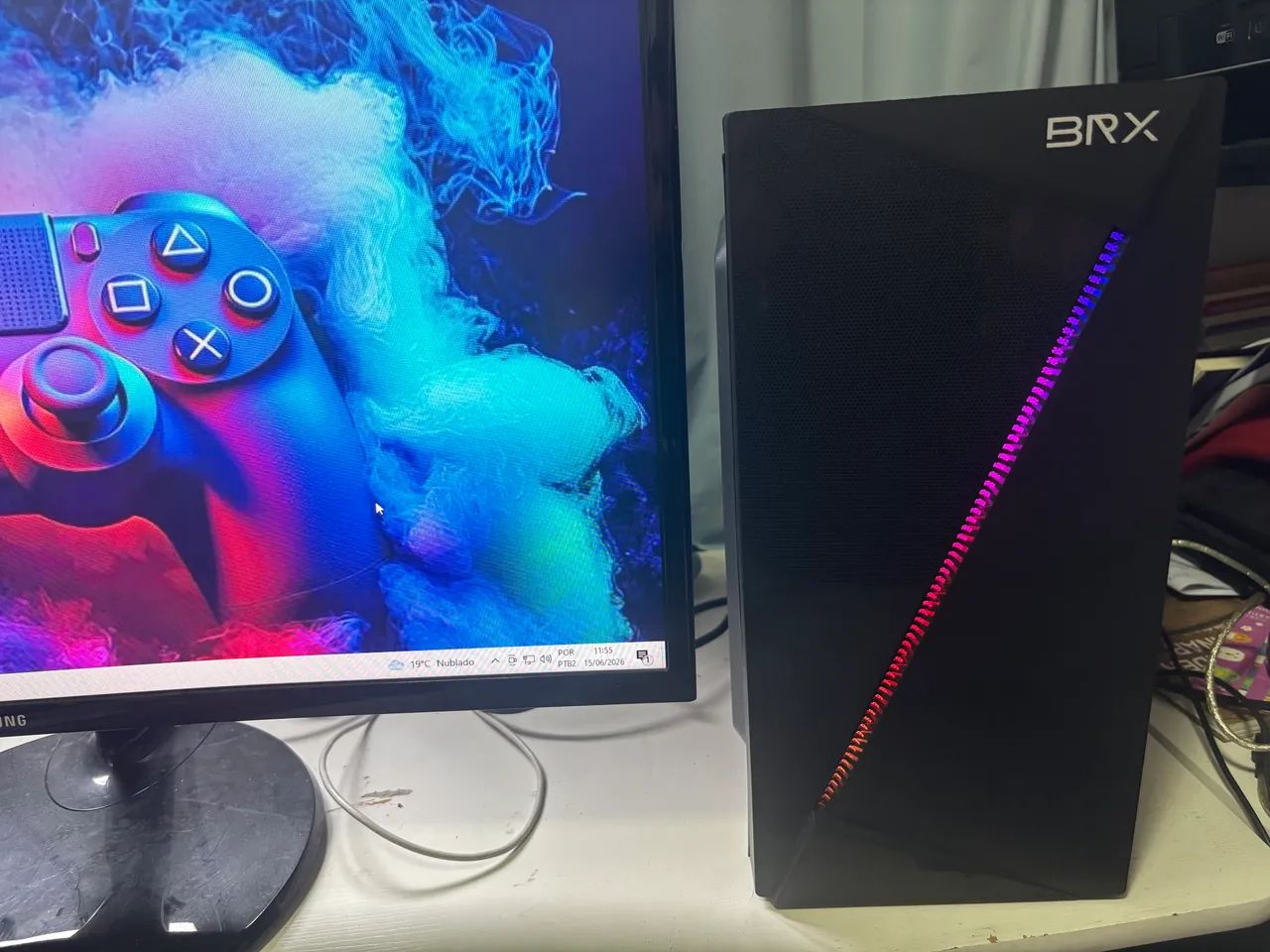 Pra sair logo: lindo cpu com Led - placa de vídeo - Foto 2