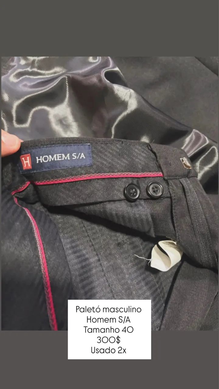 Paletó Homem S/A masculino - Foto 4