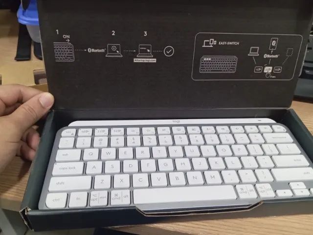 Logitech MX Keys Mini Original - Completo - Foto 4
