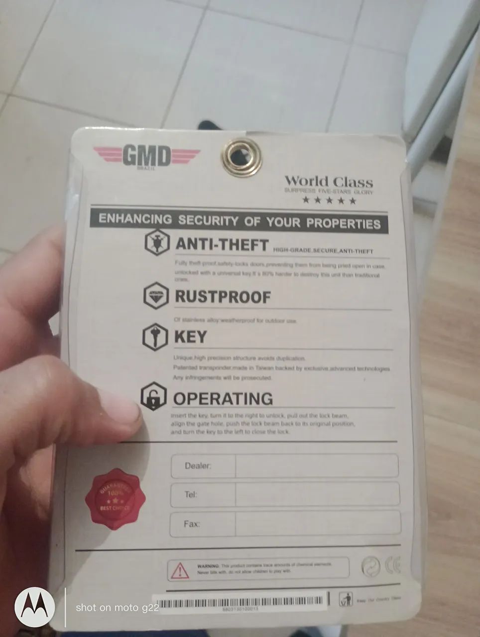 Cadeado GMD Importado. - Foto 5