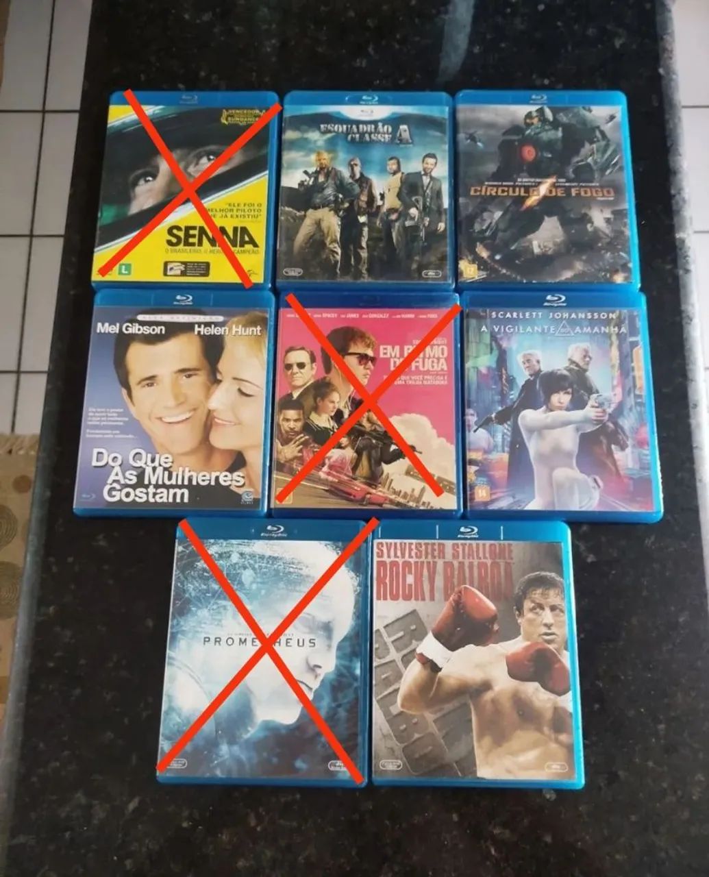 Coleção de Filmes Blu-Ray Diversos