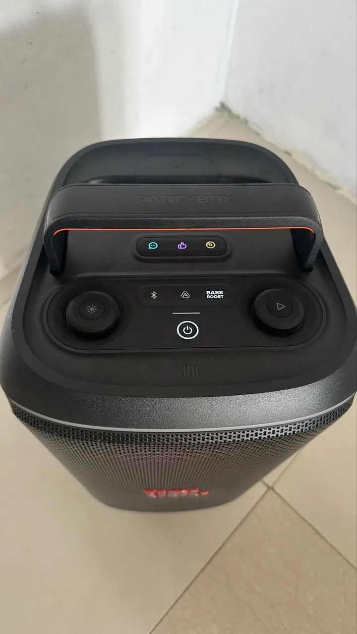 JBL PartyBox 120 Semi Nova + Capa de Proteção - Aparelhos de Som