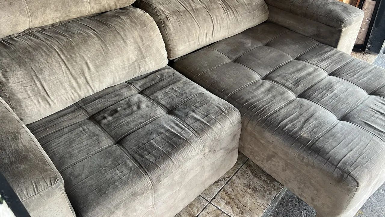 Sofá Retrátil e Reclinável 4 Lugares Muito Confortável - Foto 4