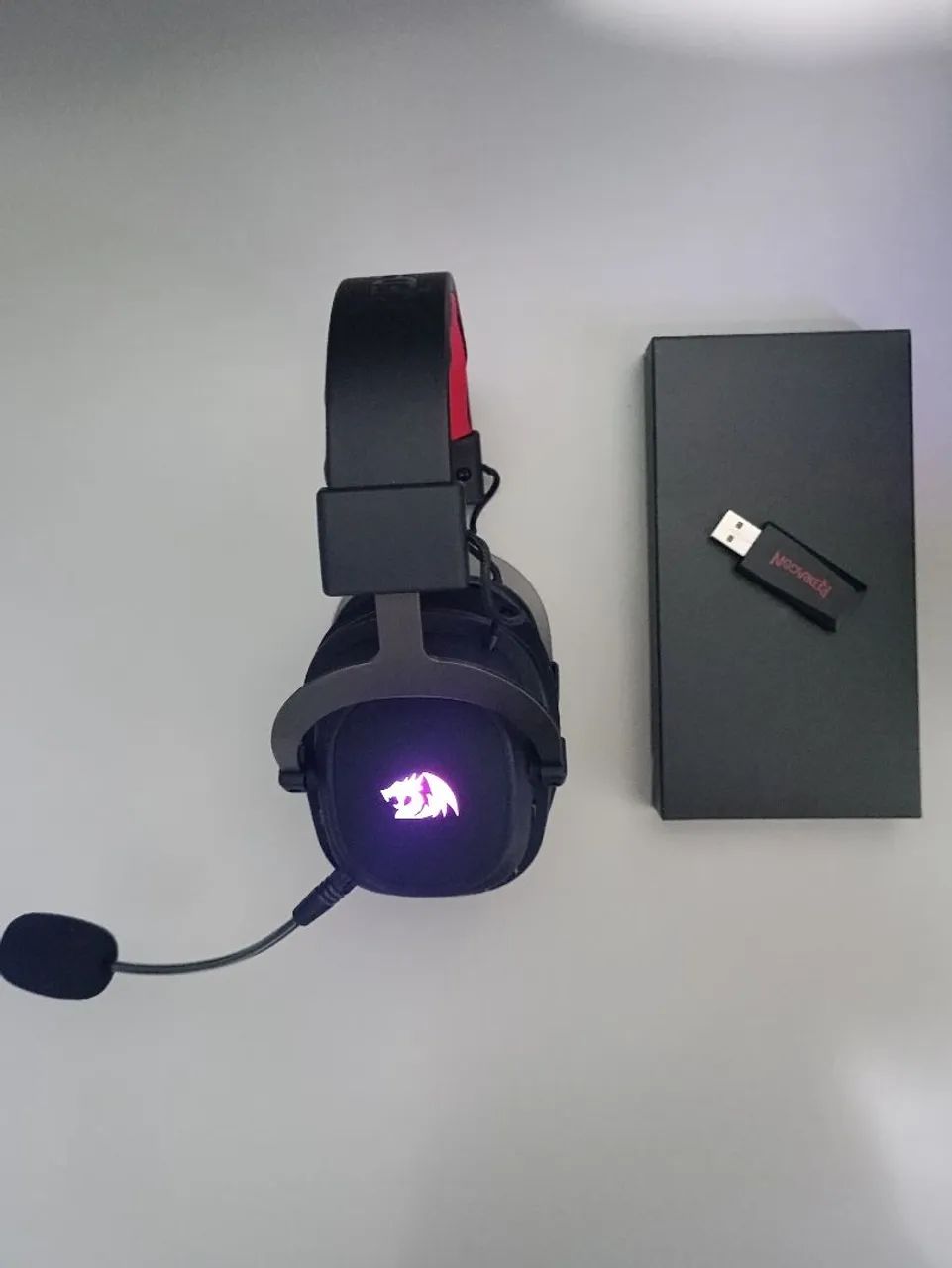 Fone Gamer Redragon H510 Zeus Pro wireless  - Foto 4