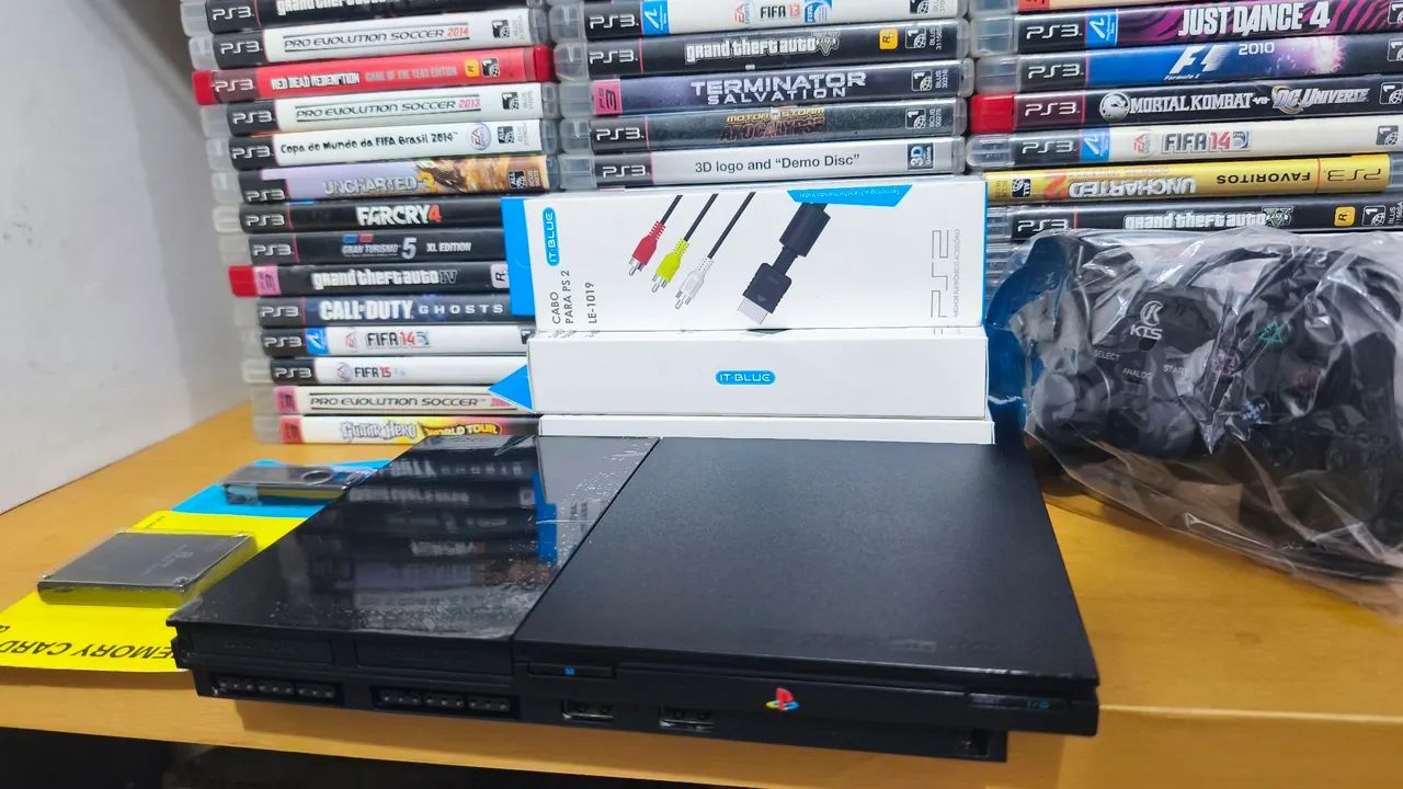 PS2 completo (somos loja)