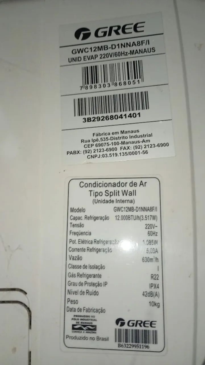 Ar condicionado Split 12.000 BTUS - Foto 3