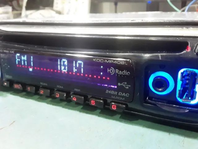 Radio Kenwood KDC-MP408U com Bluetooth - Foto 2