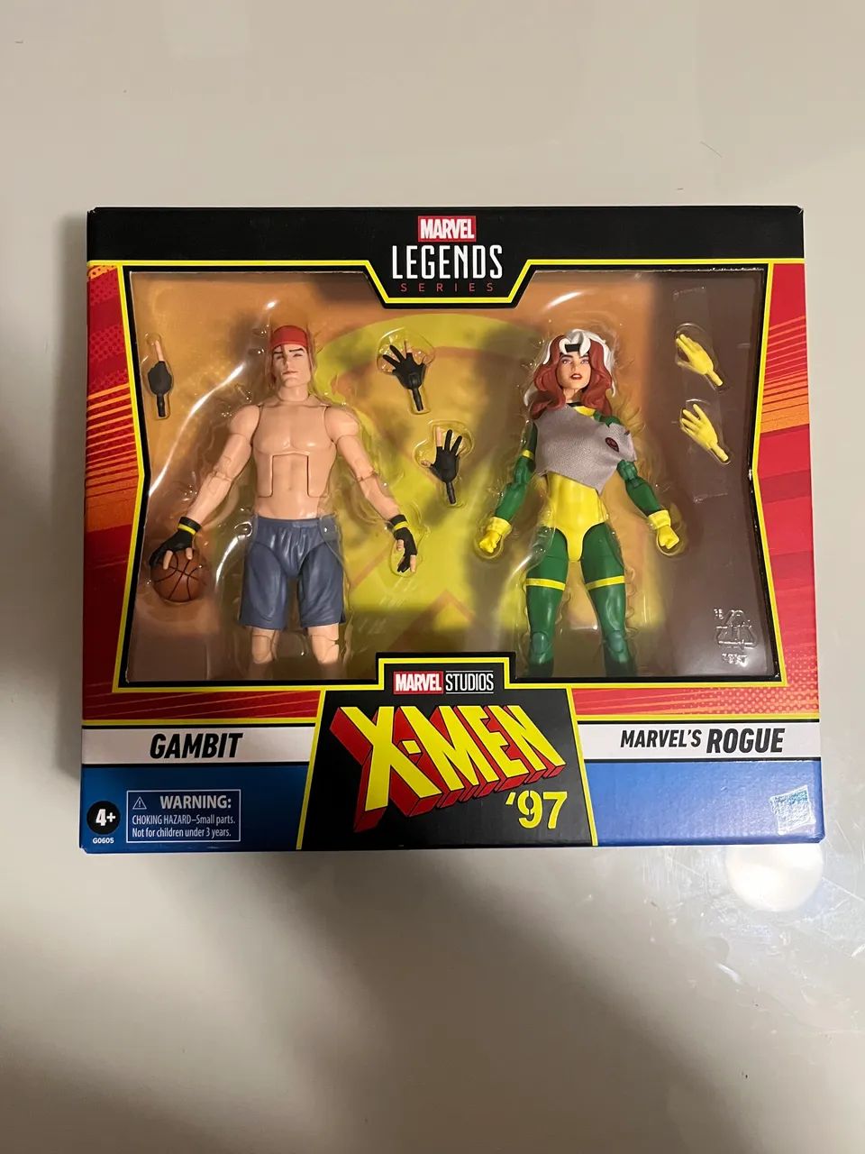 Gambit & Rogue Figures - Marvel Legends X-Men '97 - Hasbro