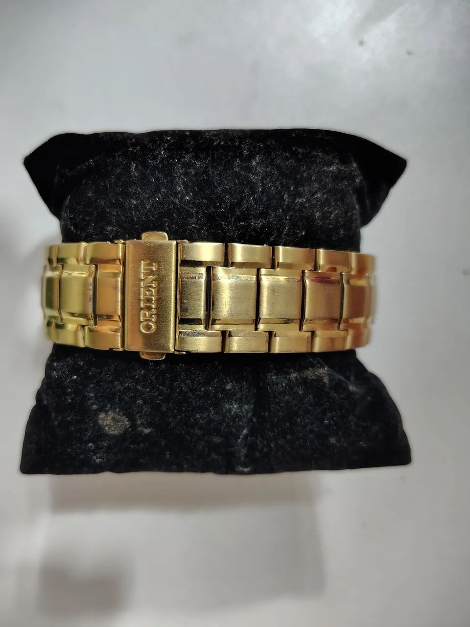 Relógio Orient Dourado Quartz - Modelo MGS1158 - Foto 5