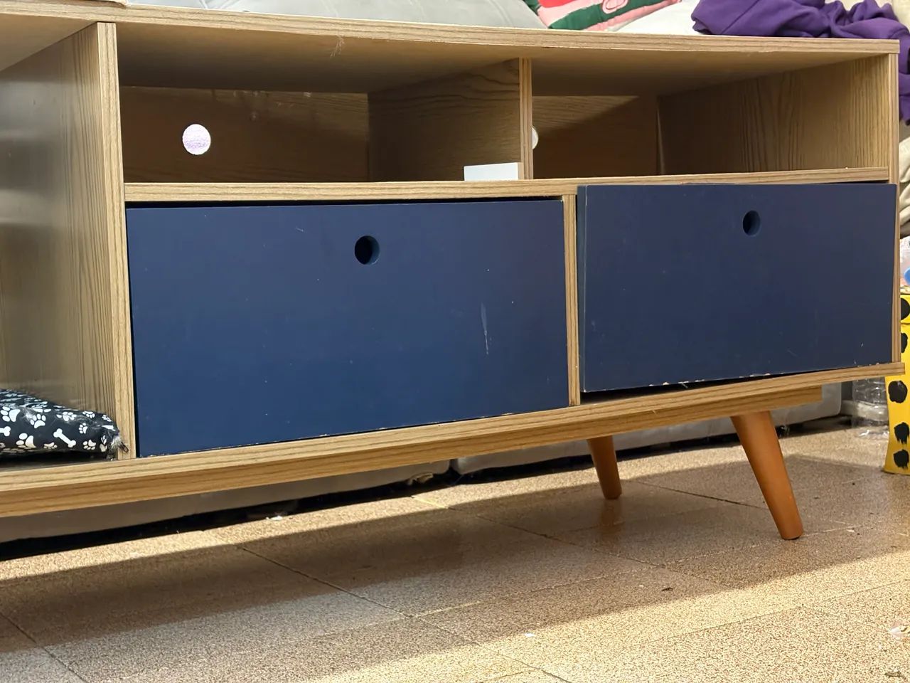 Rack sala com gavetas e cama gatos  - Foto 3