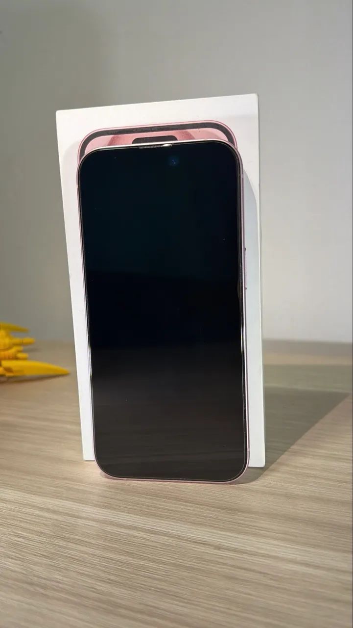 iPhone 15 Apple 128GB Rosa Excelente Estado - Foto 4