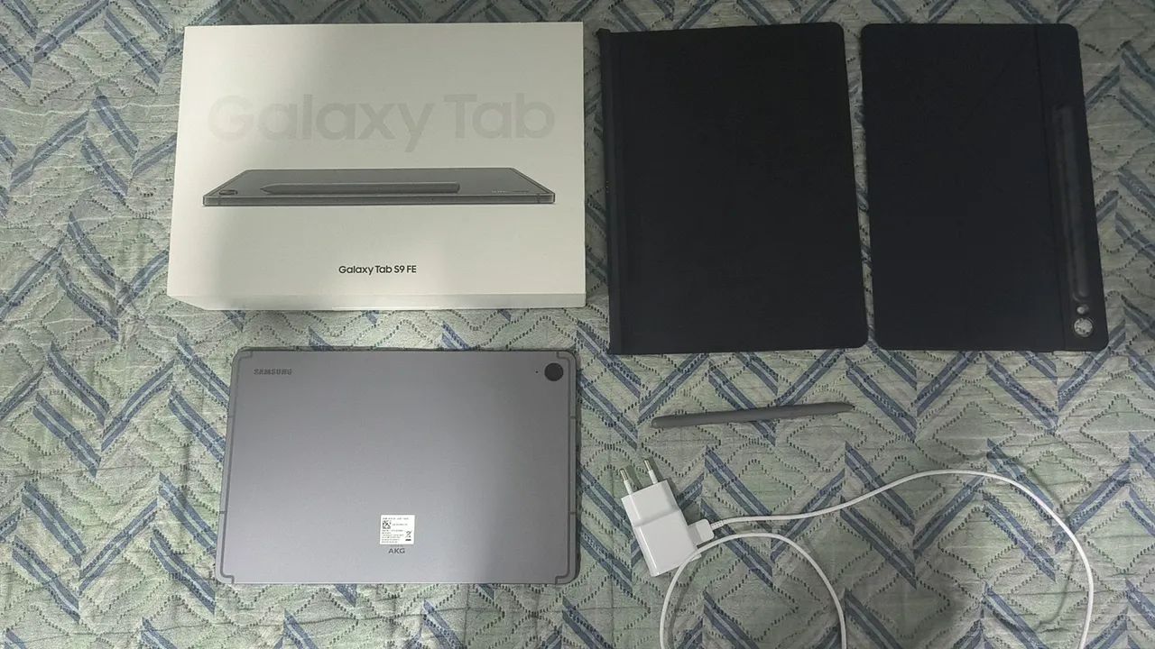 Tablet Samsung S9 Fe - 128 gb - Apenas 2 meses de uso - Foto 2