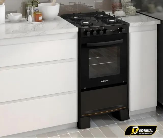 Fogão Cook Glass 4 Bocas Novo