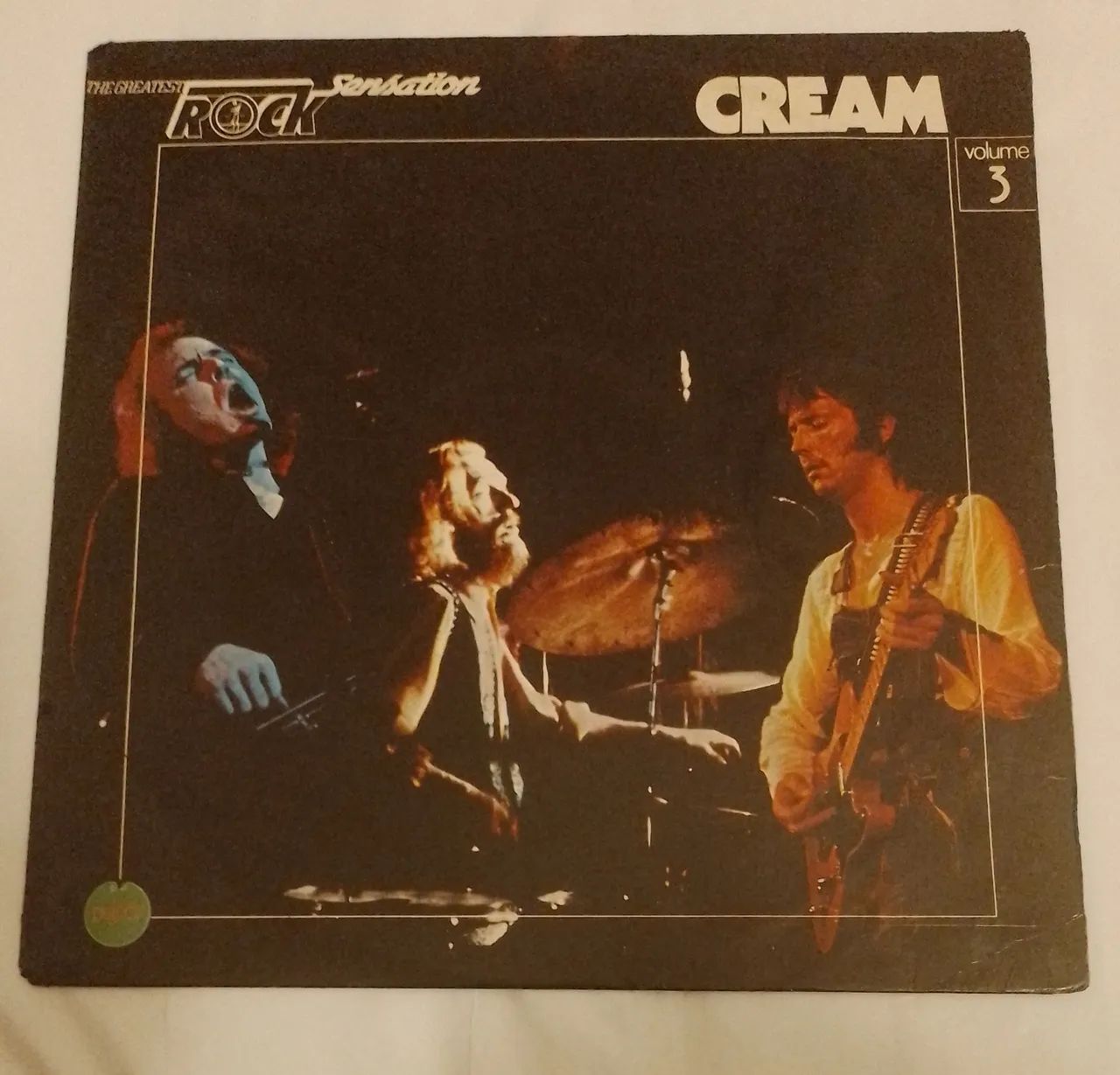 Cream - Rock Sensation LP Disco Vinil (VG+)