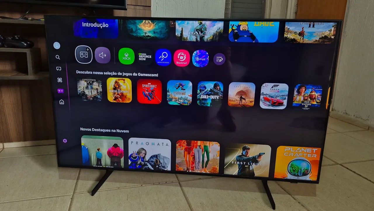 TV SMART 50 4K QLED SAMSUNG NOTA FISCAL  - Foto 4