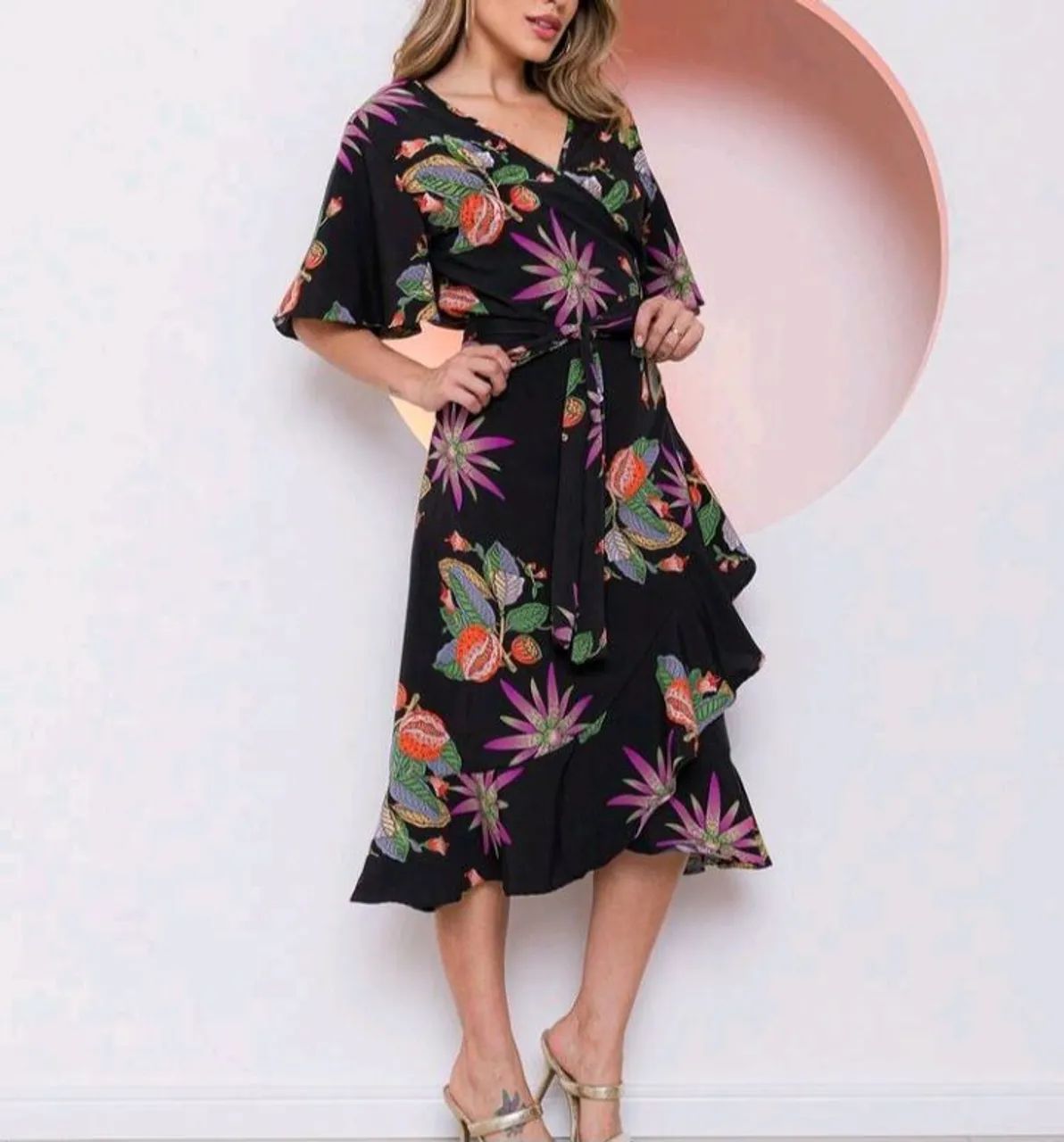 Lindo vestido florido
