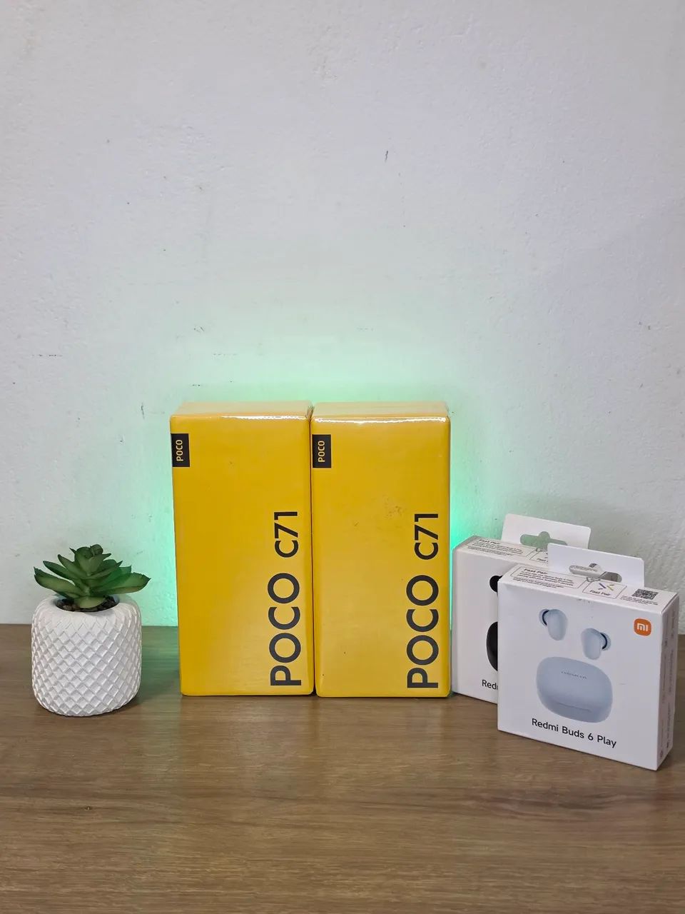POCO C71 128GB + Fone *Brinde* Buds 6 Play