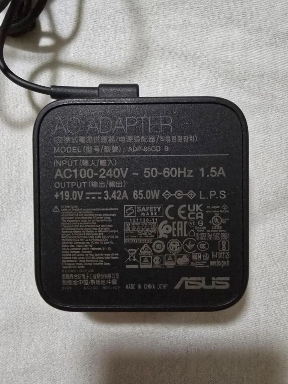 Fonte Original ASUS 65W (19V 3.42A) - Perfeito Estado - Foto 2