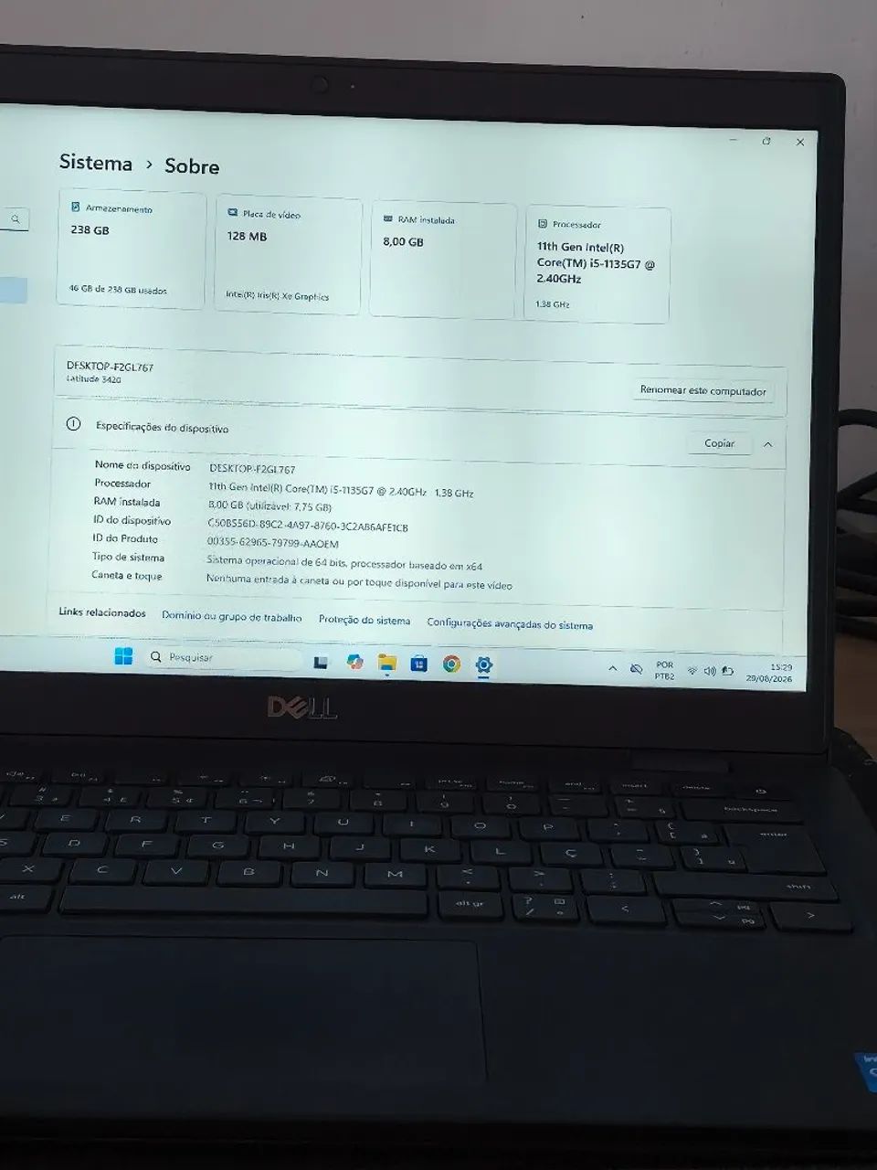 Notebook Dell Latitude 3420 I5 11° - Foto 3