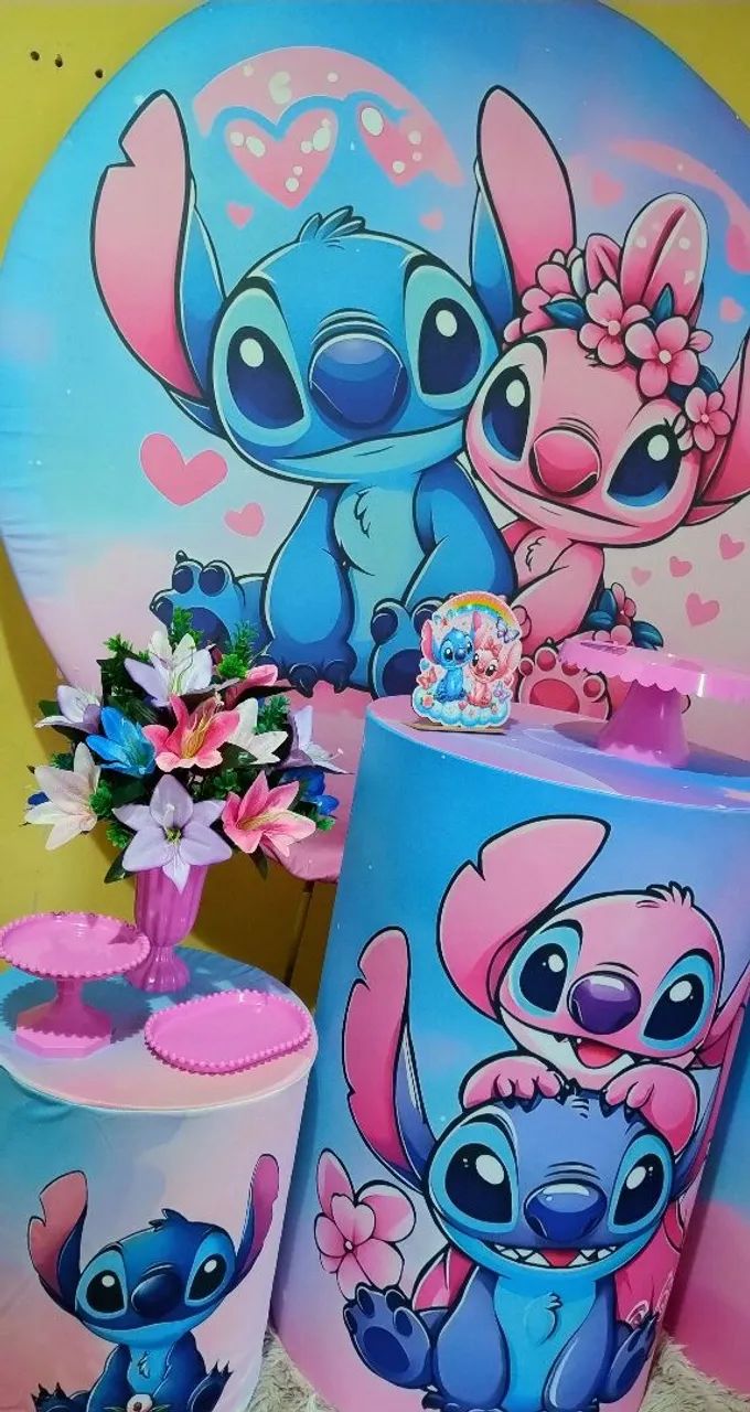 Stitch e Angel (aniversário) - Foto 3