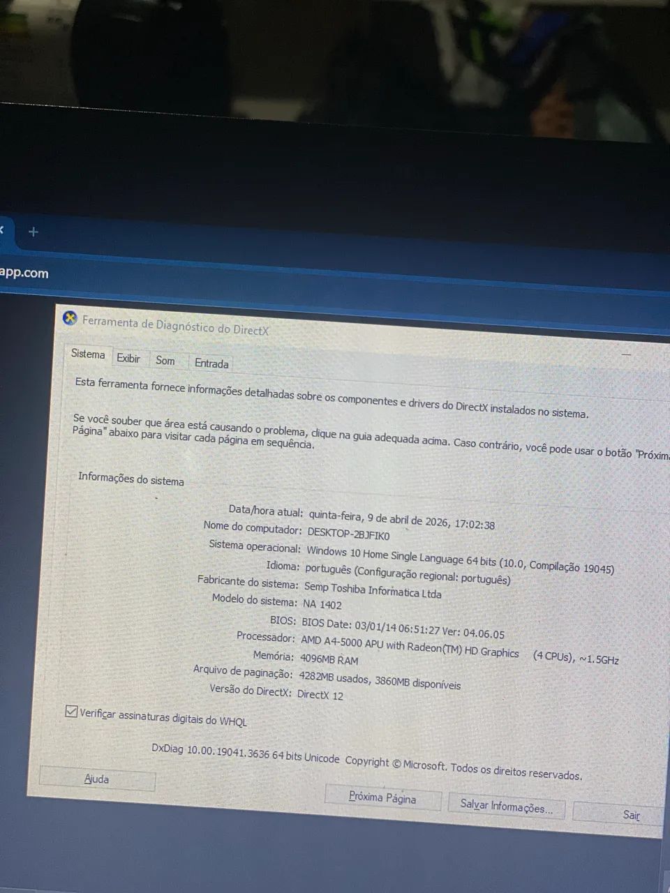 Notebook STI 1.5 GHz 4 RAM 14? - Foto 2