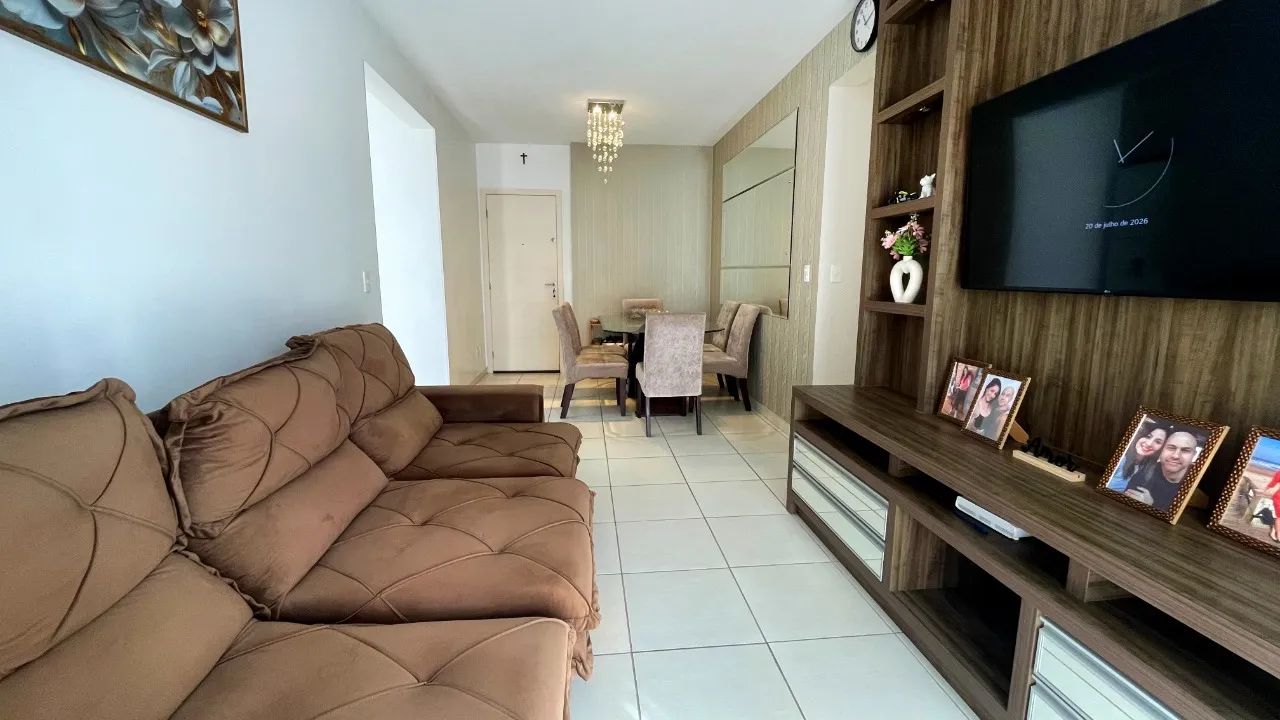 Lindo apartamento, totalmente mobiliado c/ vista