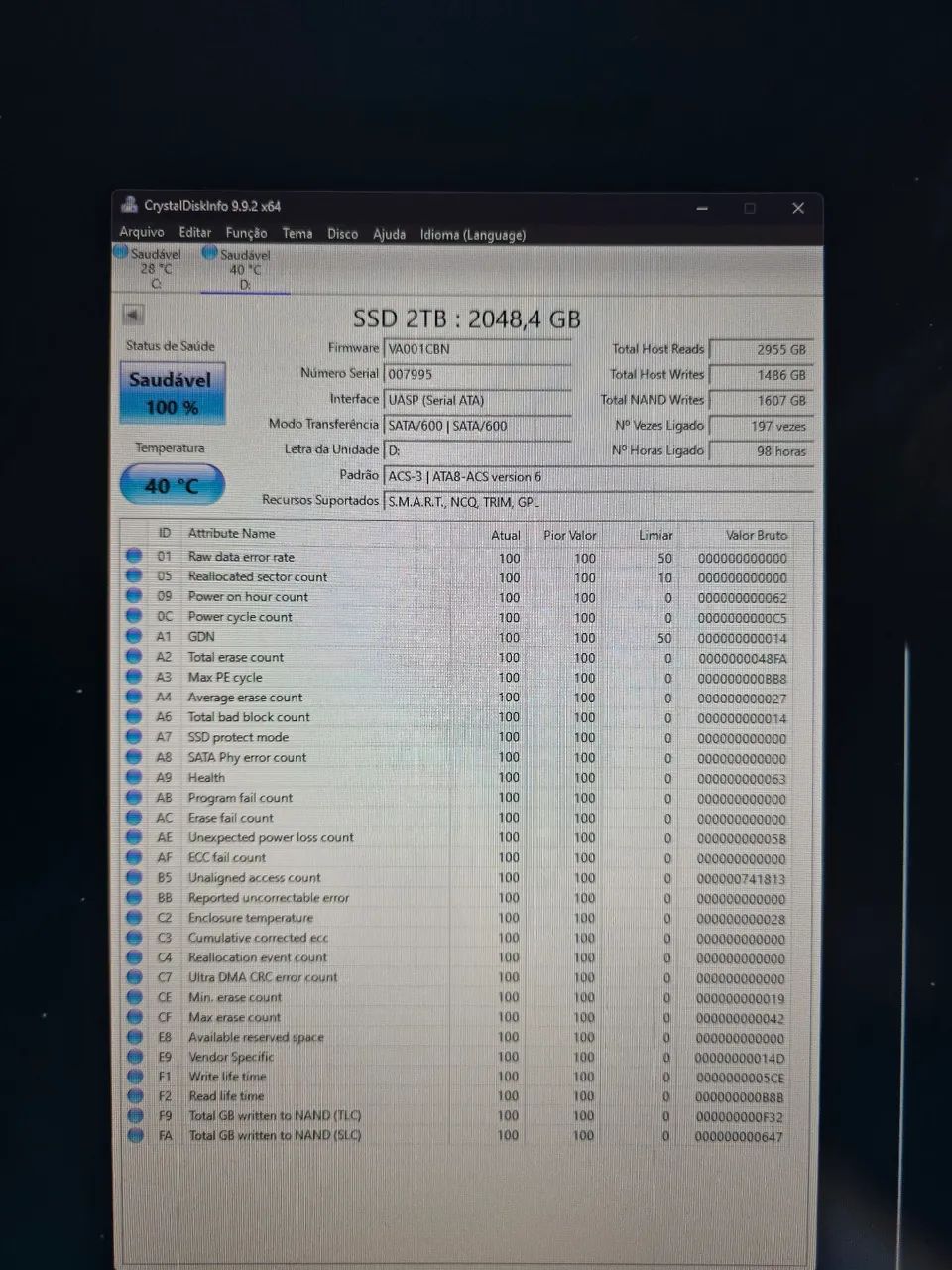 SSD 2TB SATA - Foto 3
