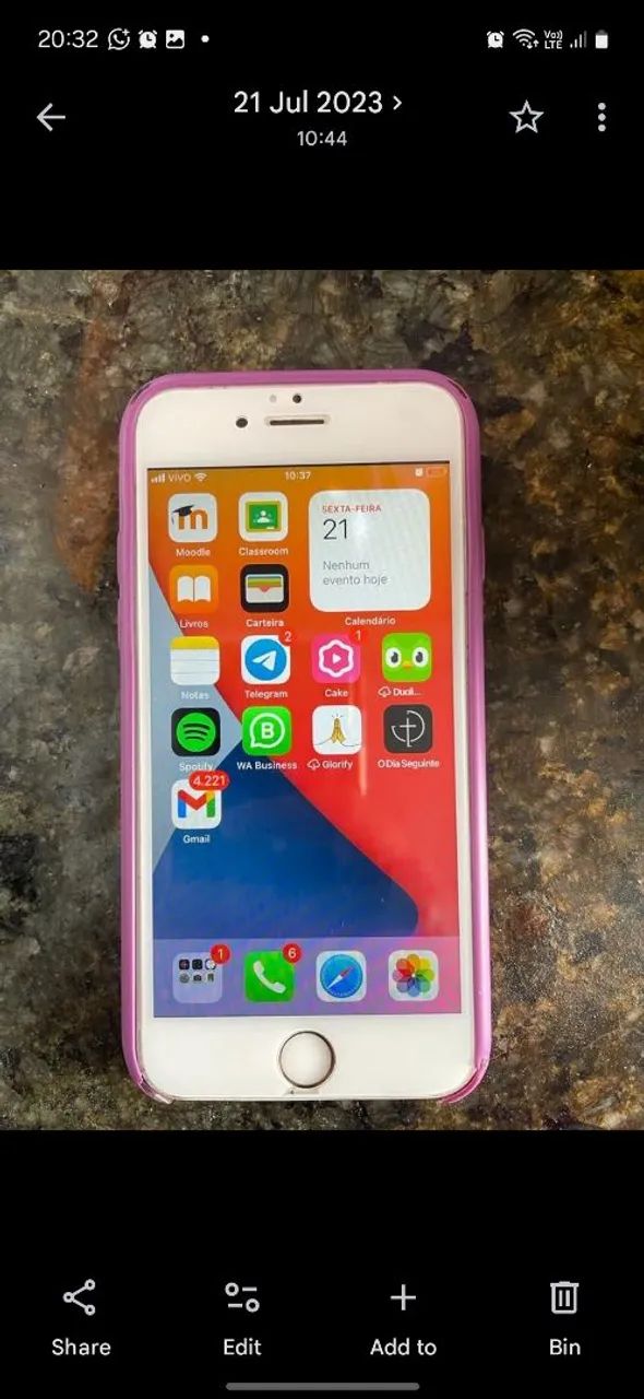 IPHONE 6S - dourado  - Foto 2