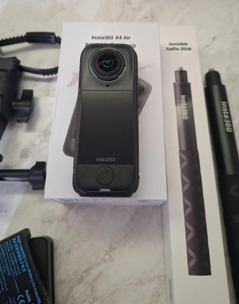 Camera Insta 360 x4 Air Bundle + Acessorios e Bateria Extra - Foto 3