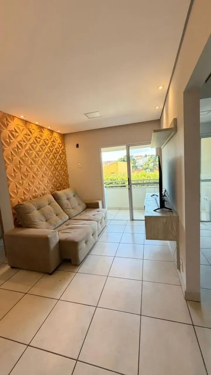 Apartamento mobiliado em Cuiabá com planejados e ar-condicionado - Foto 5