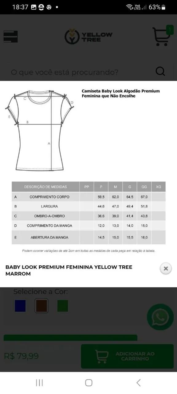 Camiseta baby look 100% algodão  - Foto 5