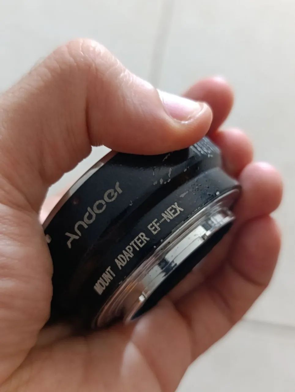 Adaptador ANDOER Lentes EF para E-mount/NEX - Foto 3