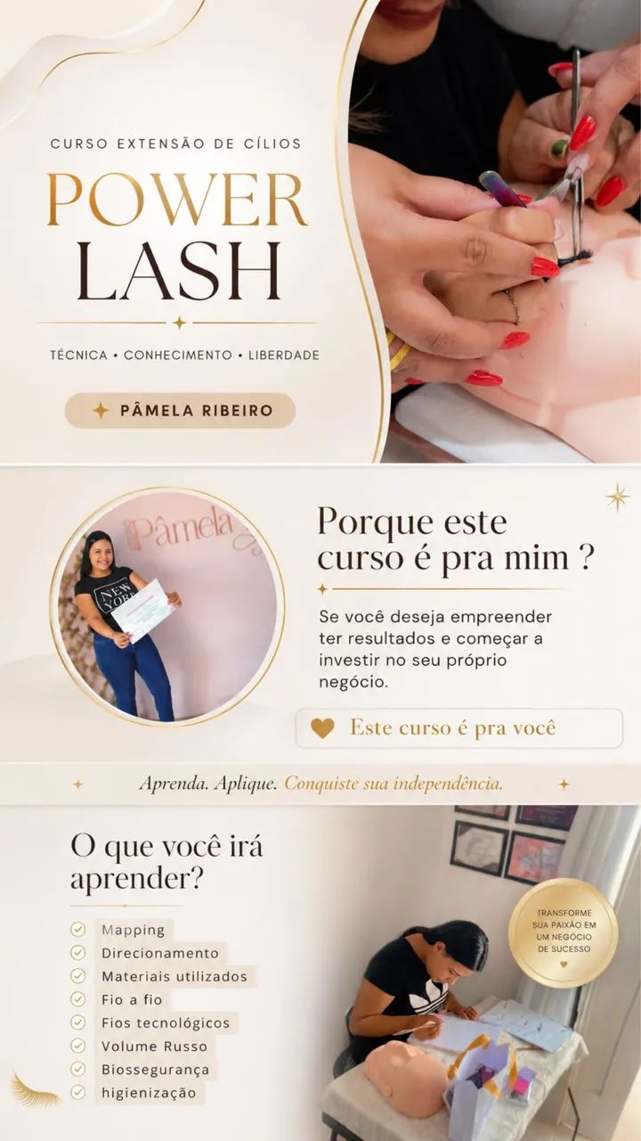Curso cílios  - Foto 2