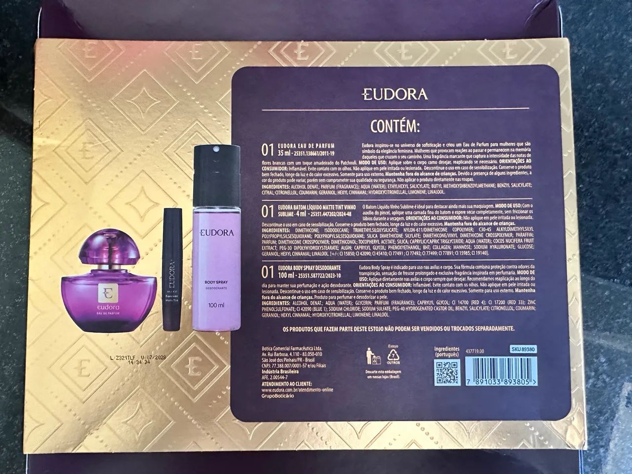 Kit eudora roxinho  - Foto 2