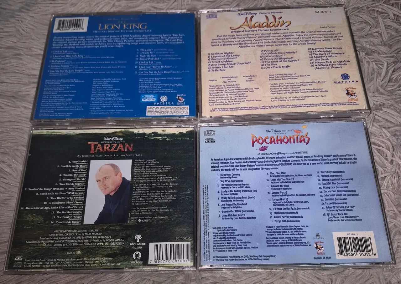 CDs Disney - trilhas sonoras - Foto 2