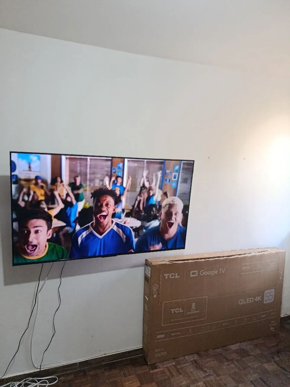 TV TCL 55 polegadas QLED 4K  - Foto 3