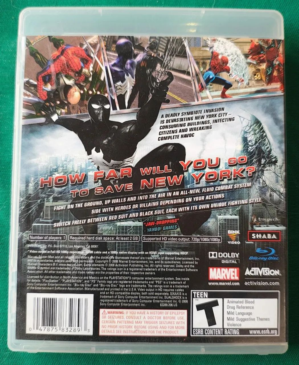 Spider-Man Web Of Shadows = R$: 800 - Foto 5