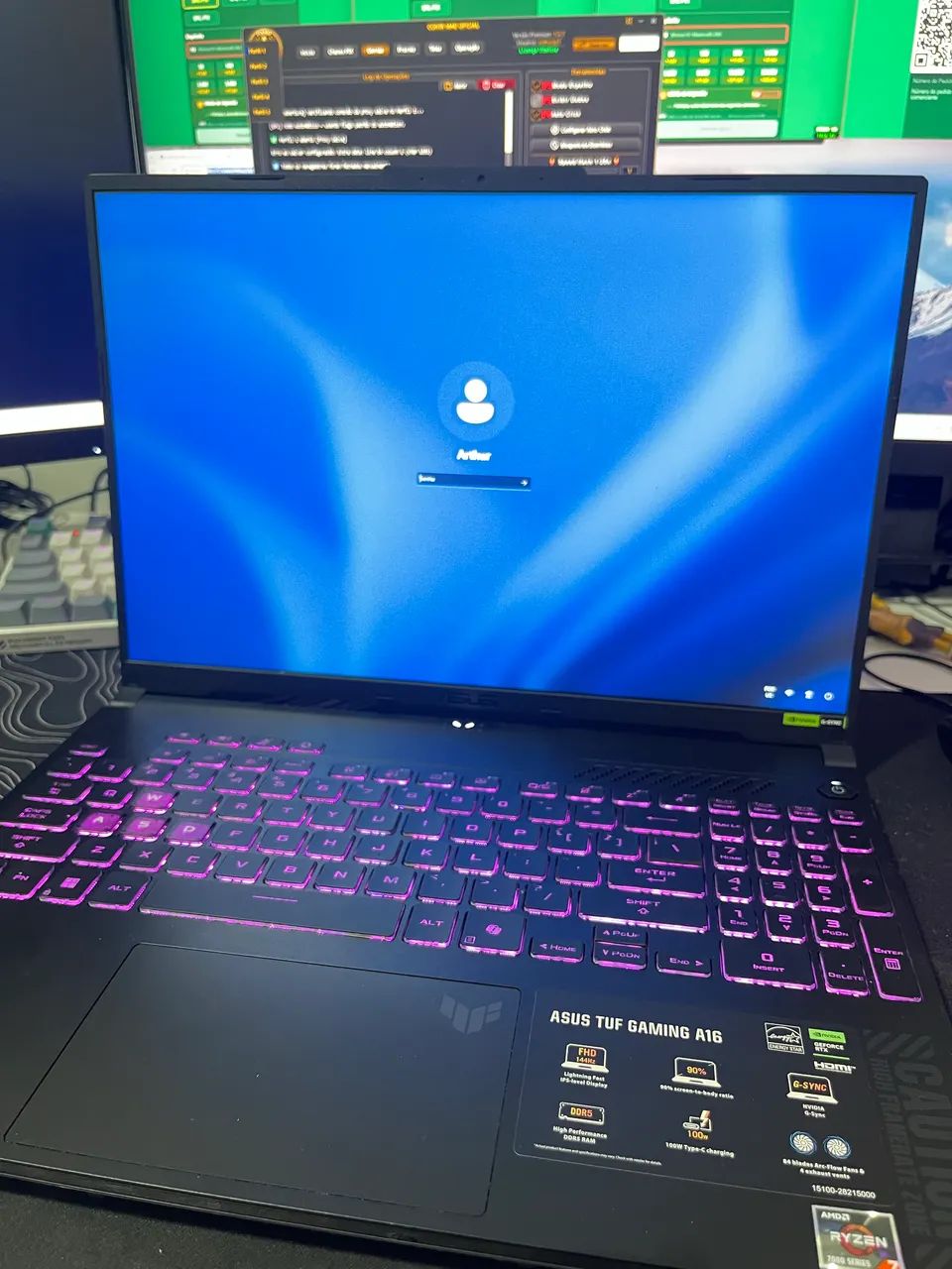 Notbook ASUS TUF A16 RTX 4050