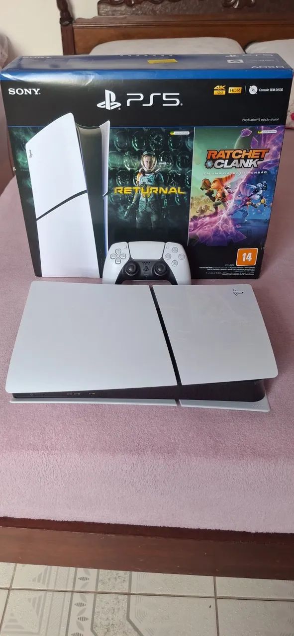 Playstation 5 Slim Edição Digital  Sony Console 1tb ( usado)