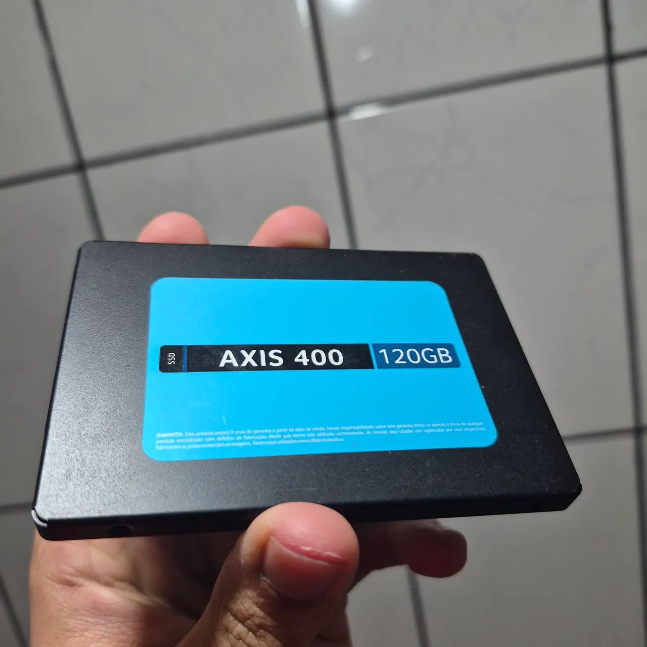 SSD 120GB AXIS 400. Compatível com computador e notebook (encaixe SATA). Valor: R$ 100,00. - Foto 3