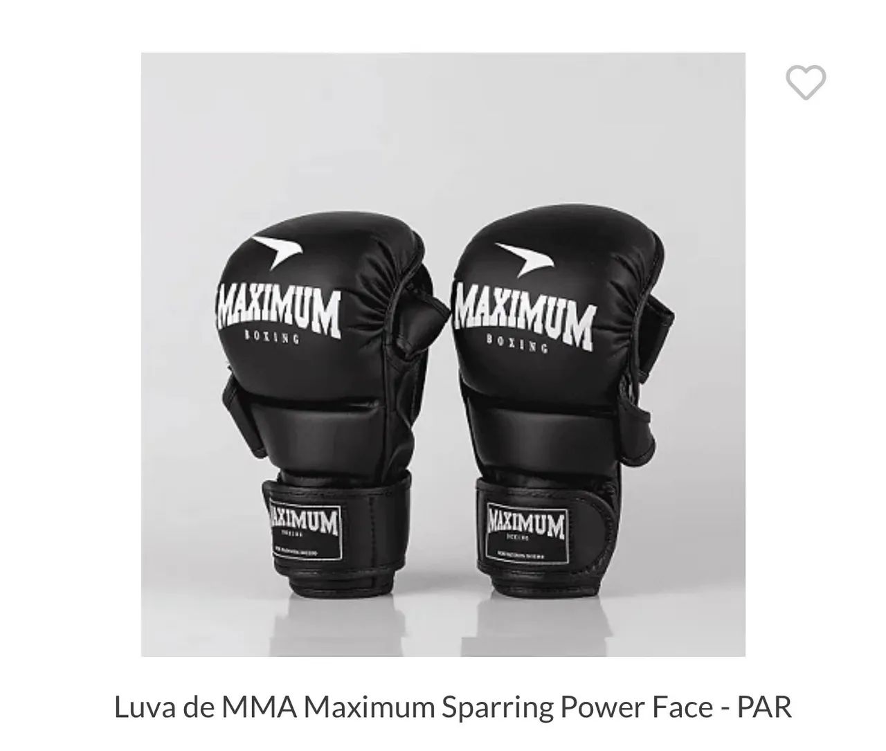 Luva de treino MMA  - Foto 2