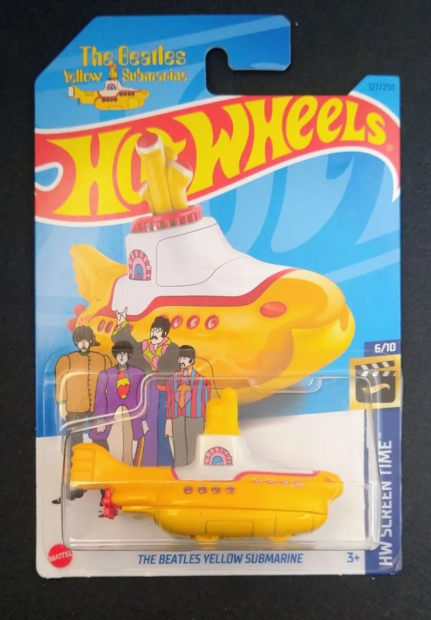 Hot Wheels The Beatles Yellow Submarine !