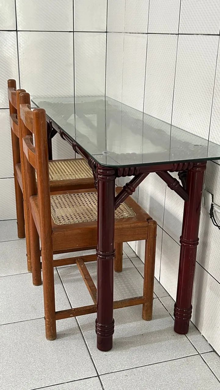 Mesa de 2 lugares + 2 cadeiras - Foto 2