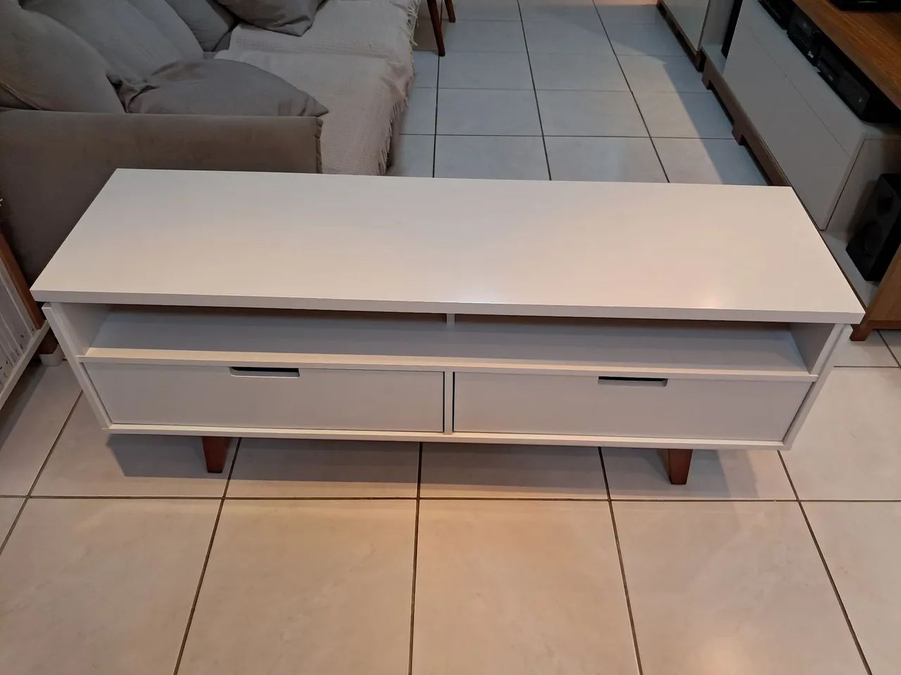 Rack para TV 60 polegadas Vintage Levis  - Foto 4