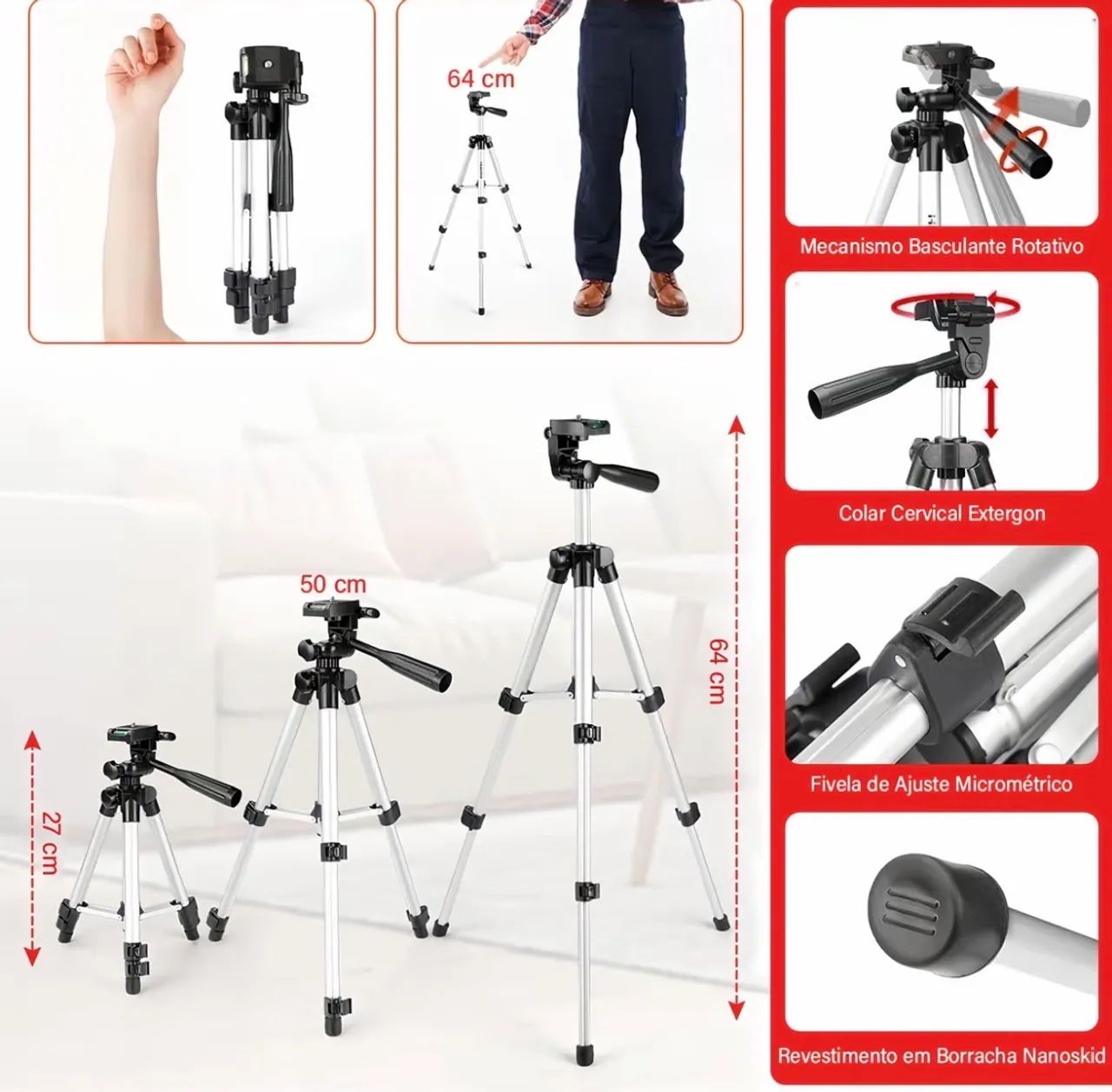 Nível a laser com tri pé  - Foto 3